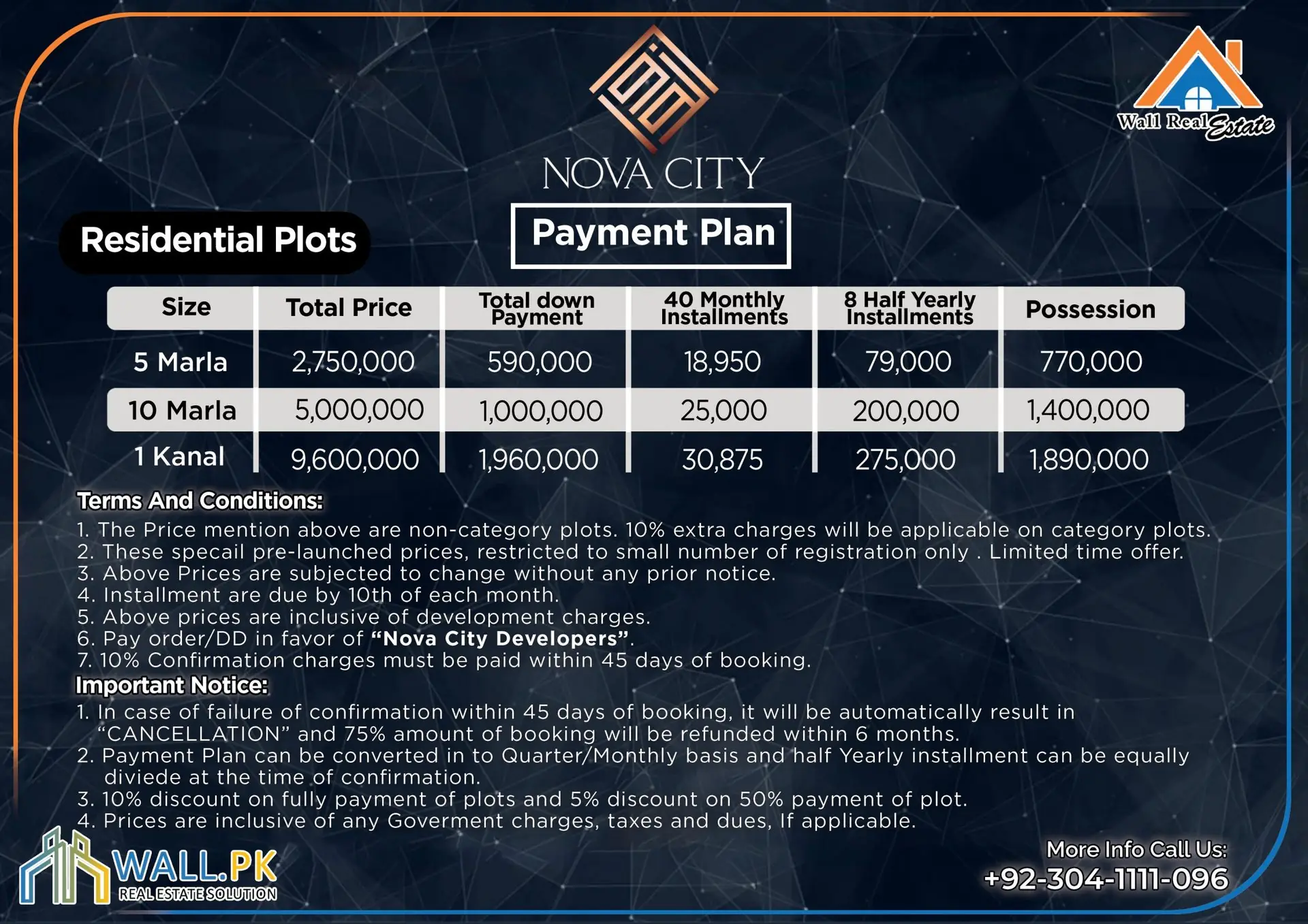Residential Plots Payment Plan Scaled