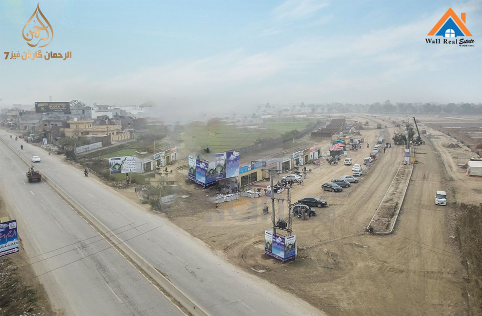 Al Rehman Garden Phase 7 Development Status