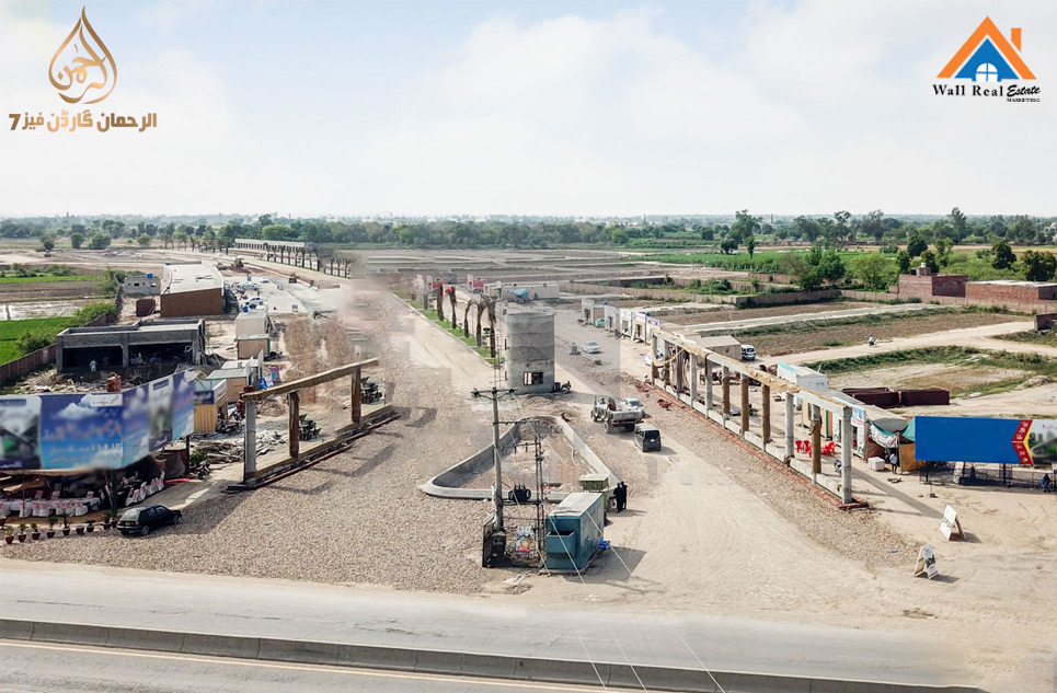 Al Rehman Garden Phase 7 Development Status