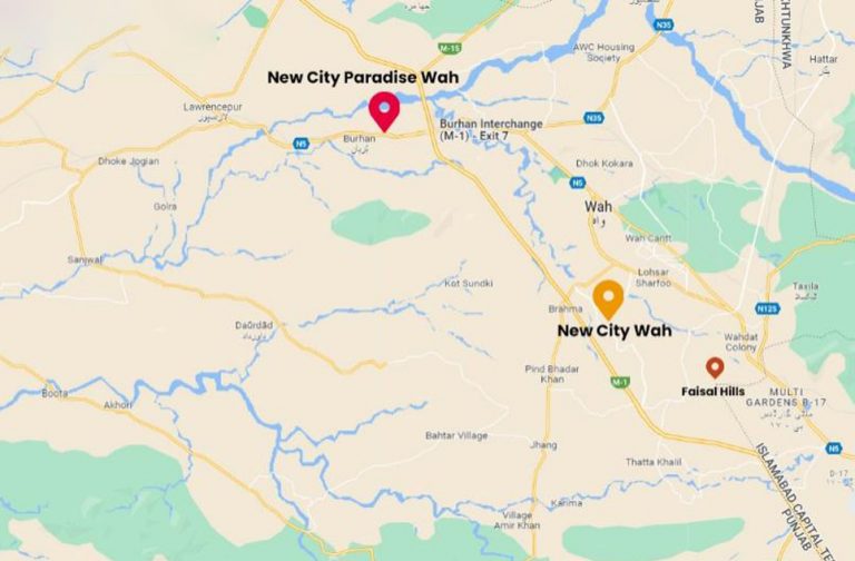 New City Paradise Islamabad Payment Plan Location Map Plots for Sale