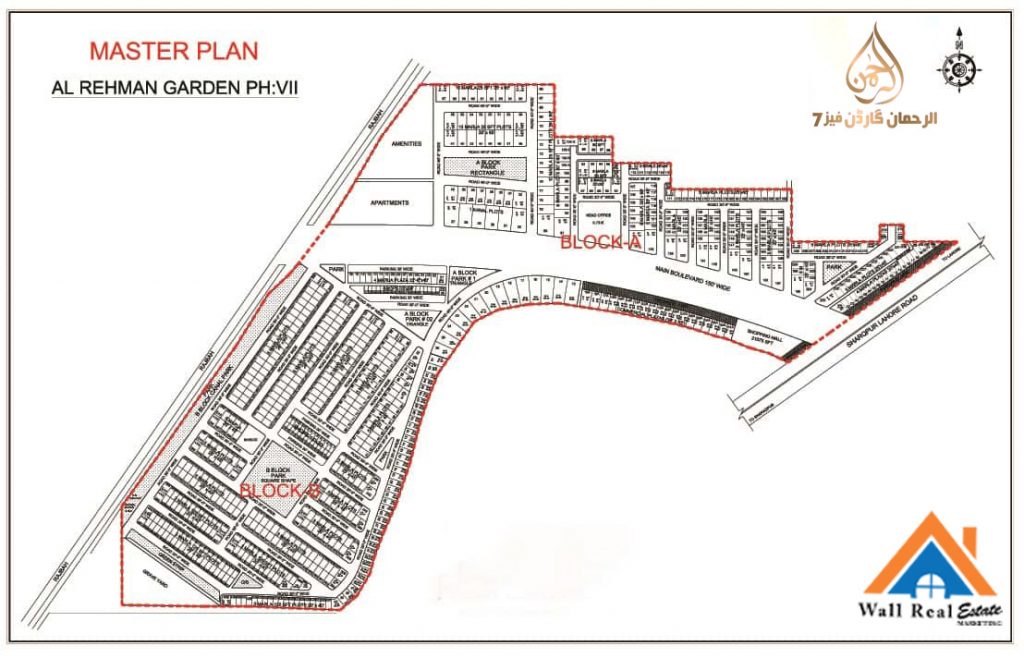 Al Rehman Garden Phase 7 Master Plan