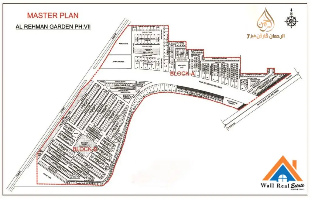 Al Rehman Garden Phase 7 Master Plan