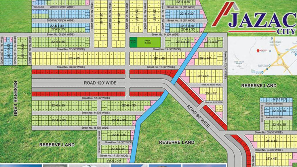 Jazac City Lahore Master Plan