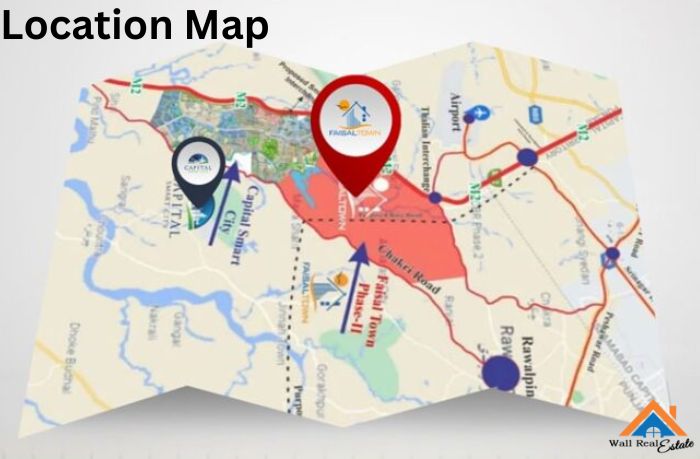 Prime Location of Faisal Town Phase 2