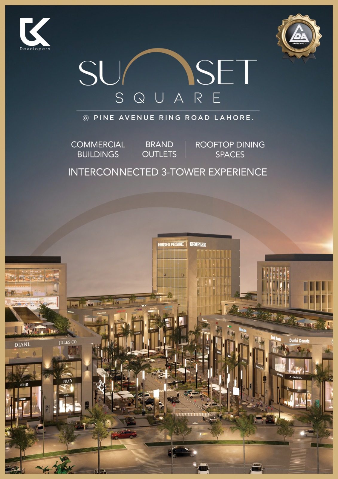 Sunset Square — Pine Avenue Ring Road Lahore